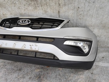 фото thumb №11, Kia sportage 3 iii 10-15 бампер переднє перед комплектний ідеальний стан 9s срібний