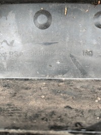 Бампер перед передній peugeot 308 t7 2007-2011 чорний Київ, фото thumb