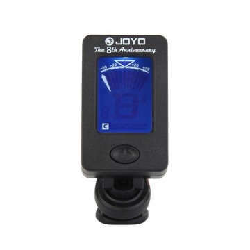 Тюнер JOYO, тюнер для укулеле, БЕСПЛАТНАЯ БАТАРЕЯ