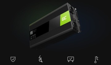 Преобразователь GREEN CELL Модифицированный синус 12 В/230
