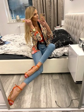 A928 ПИДЖАК-КИМОНО ZARA - ПАЛЬТО - S