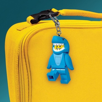 Brelok do kluczy LEGO Rekin z latarką