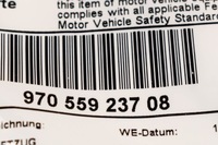 фото thumb №6, Porsche panamera 970 эмблема na задняя крышка багажника новый оригинальный 970