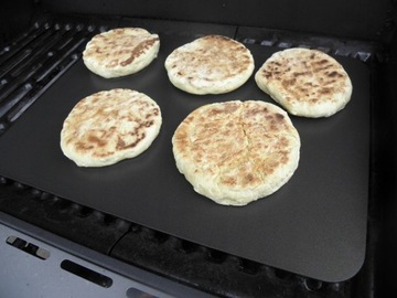 Płyta grillowa,zdrowe grillowanie,ruszt,mata teflonowa 400x300x2mm
