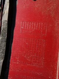 фото thumb №15, Молдинг na крыло правая задняя задняя vw amarok 2h6 2h6853818r