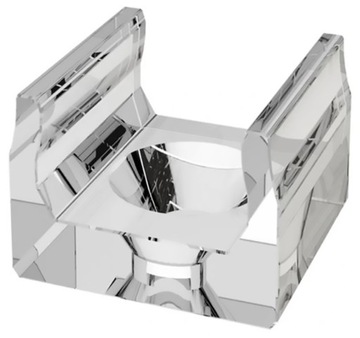 Uchwyt montażowy Transparentny nawierzchniowy do Profila Aluminiowego typ X