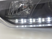 фото thumb №5, Лампы перед daylight led alfa romeo 156 98- чёрные