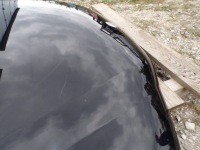 фото thumb №9, Капот крышка двигателя saab 93 9-3 02-07 чёрная
