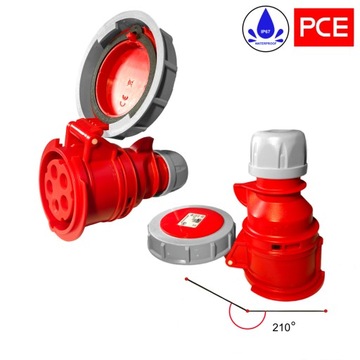PRZEDŁUŻACZ SIŁOWY 32A IP67 45M H07BQ-F 5x4 ekstra mocny