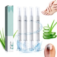 4x NAIL CARE PEN ручка-фломастер СТИК ДЛЯ УХОДА ЗА НОГТЯМИ 4 мл