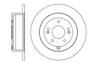 фото thumb №1, Remsa тормозные диски тормозные 2szt hyundai santa fe i 2.7