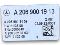 фото thumb №8, Mercedes c klasa w206 лічильник дисплей 2069001913 #189 !m