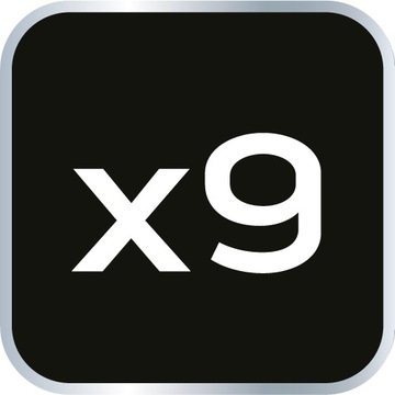 НАВЕРТКИ TORX НА НАСАДКЕ 55 ММ, НАБОР 9 ШТ.