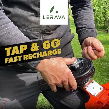 Головка для струнной косилки Lerava универсальная - M10 x1,25 + БЕСПЛАТНО