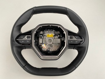 фото thumb №5, Кермо багатофункціональна шкіряний peugeot 208 ii