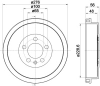 фото thumb №5, Барабан ham. skoda t. rapid 1,2-1,4 tsi/1,4-1,6 tdi 15-