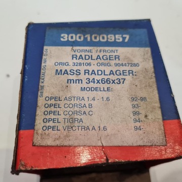 фото thumb №6, Opel astra f corsa b c подшипник колёса cfg 300100957