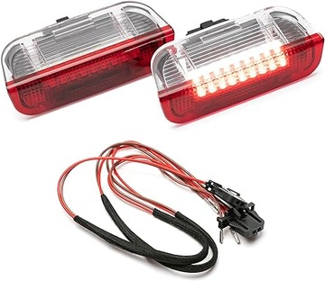 фото thumb №7, Led лампочки двері vw phaeton scirocco sharan touareg passat golf jetta eos