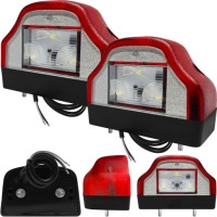 Купити Лампа освітлення номерного знака реєстраційний бічний tir bus набір 2 szt лампа, фото thumb