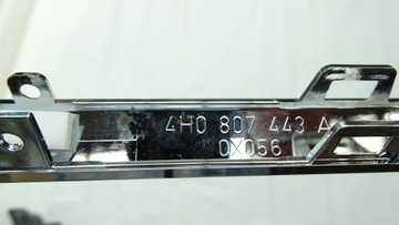 фото thumb №7, Audi a8 d4 планка бампера заднего хром 4h0807443a
