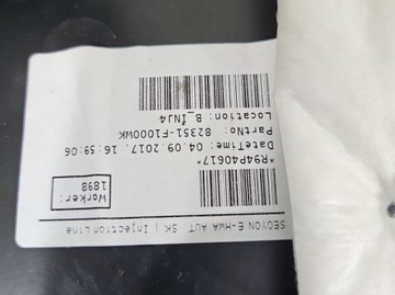 фото thumb №8, Обивка дверь перед левая боковина kia sportage iv 15-21 европа