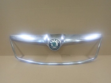 фото thumb №1, Хром решётка решётка радиатора решётка радиатора skoda octavia 2 ii 1z рестайлинг 2008-