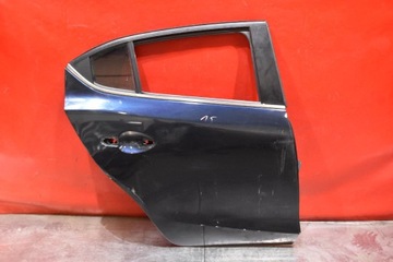 фото thumb №1, Дверь правые зад задние тёмно-синий mazda 3 3 iii bm 13-16