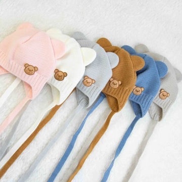 ШАПКА ДЛЯ НОВОРОЖДЕННОГО LAYETTE весна-осень 34-36
