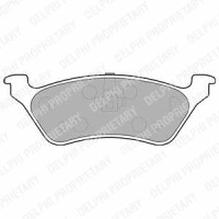 фото thumb №2, Гальмівні диски гальмівні колодки задня delphi chrysler voyager iv 3.8