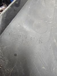 фото thumb №7, Жабо пластиковый audi a6 c5 4b1819417b