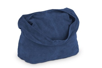 Torba Skórzana Vera Pelle Rossina Zamszowa Jeans