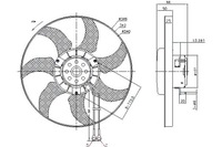 фото thumb №1, Nissens 85802 вентилятор, охолодження двигуна