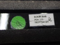 Рейлинги кровельные комплект gt peugeot 2008 2 98257241xy 98257240xy Доставка, фото thumb