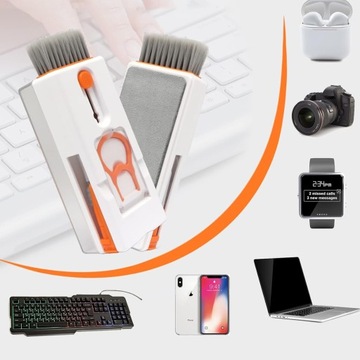 ZESTAW DO CZYSZCZENIA 11W1 WIELOFUNKCYJNY DO LAPTOP SŁUCHAWKI SMARTFON