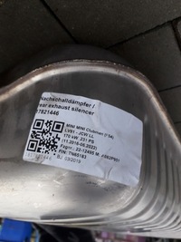 фото thumb №8, Mini f54 lci f60 lci jcw all4 b48e глушник вихлоп