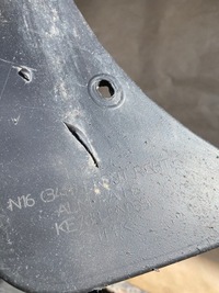 фото thumb №5, Nissan almera n16 5d брызговик правый задняя