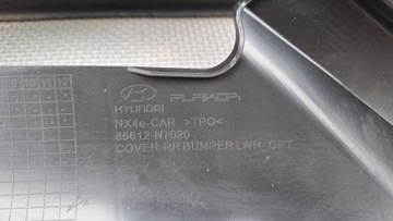 фото thumb №12, Hyundai tucson iv 2020- бампер зад накладка нова