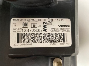 фото thumb №14, Лампа левая передняя opel meriva b рестайлинг