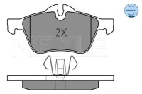 Тормозные колодки тормозные mini p. mini coope 0252328118 meyle Доставка, фото thumb