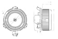фото thumb №1, Воздуходувка вентилятор обдув 34298 nrf honda accord