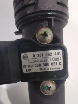 фото thumb №7, Труба воздуха интеркулер vw sharan 7m3145957c сцепление красивая !!