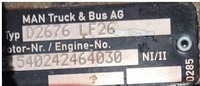 фото thumb №6, Двигун d2676 lf26 man tgx / tgs 480km 440km euro 6 bez повернення двигуна