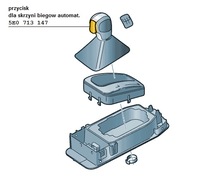 фото thumb №16, Кнопка важіль перемикання передач важіль перемикання передач dsg skoda
