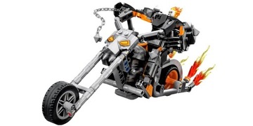 LEGO Marvel Призрачный гонщик — Механ и мотоцикл 76245
