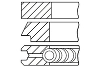 фото thumb №2, 83 std 1.5-1.5-2 набор кольца поршень alfa romeo 159 brera