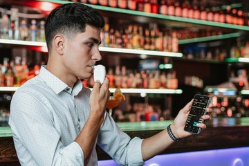 Мобильный алкотестер BACscan с Bluetooth 4.0 + калибровки
