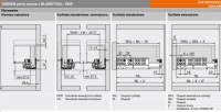 ВЫДВИЖНОЙ ЯЩИК BLUM TANDEM 550 BLUMOTION БЕСШУМНОЕ ЗАКРЫВАНИЕ ПОЛНОГО ВЫДВИЖЕНИЯ