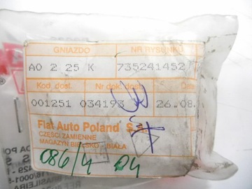 фото thumb №11, Клипса крепление обивка fiat palio оригинальный номер 735241452