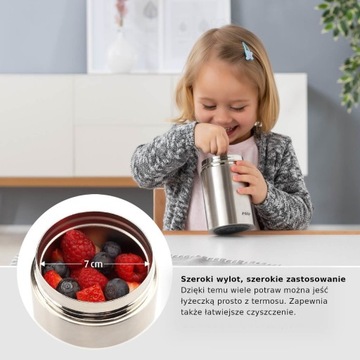 Ланч-бокс-термос для ужина из нержавеющей стали.