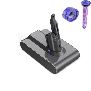 Универсальная аккумуляторная батарея для фильтров Dyson V7 SV11 HH11 6000 мАч